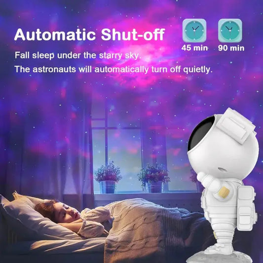 Glowry Astronaut Galaxy Light Projector